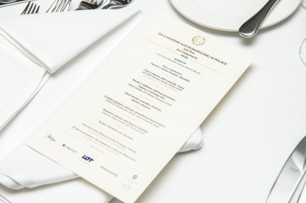 Menu degustacyjne